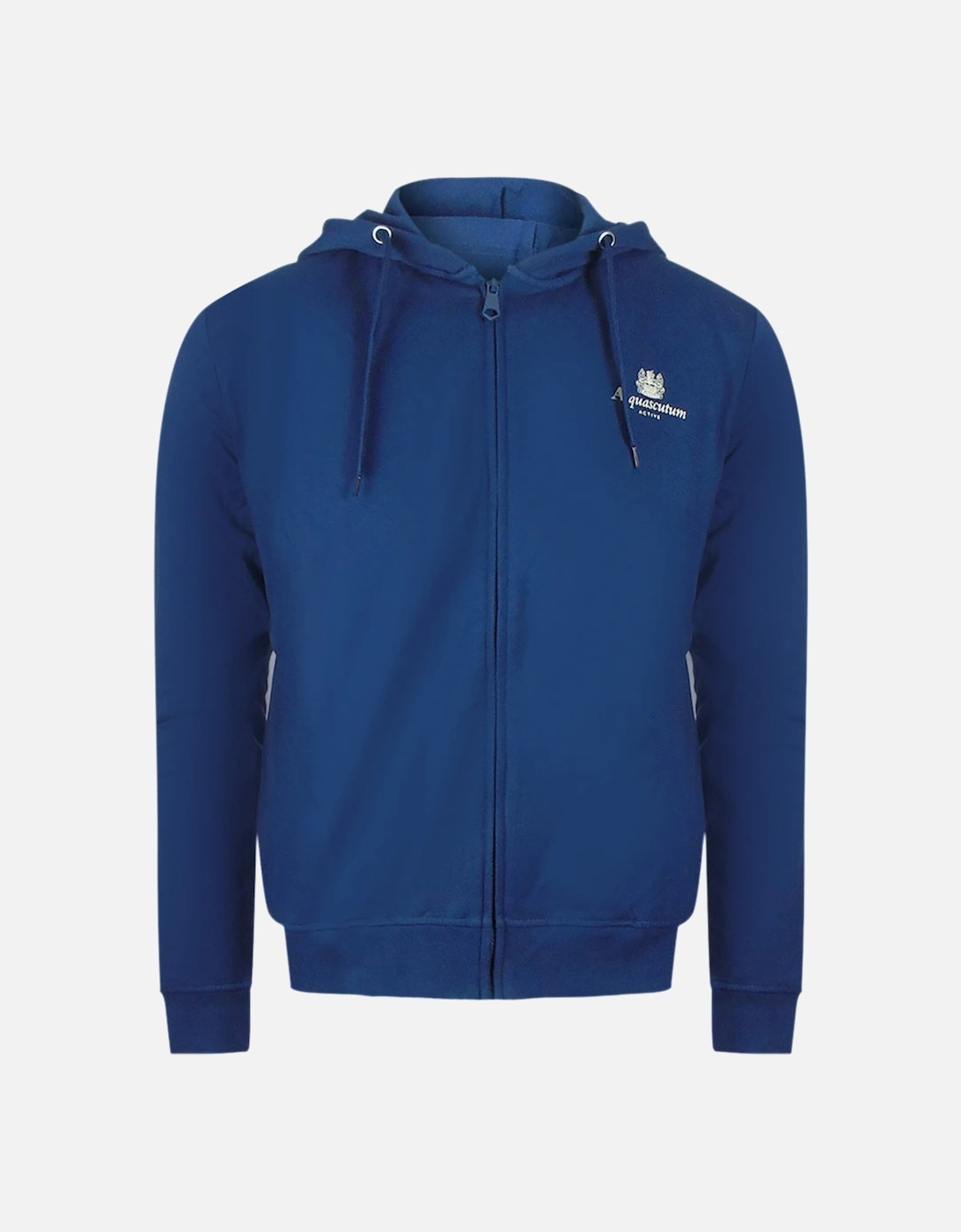 Navy Blue Zip-Up Hoodie And Track Pants Set