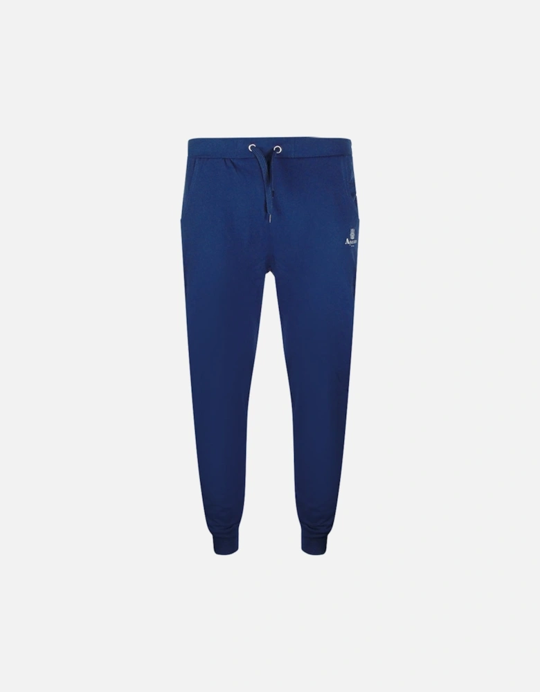 Navy Blue Zip-Up Hoodie And Track Pants Set