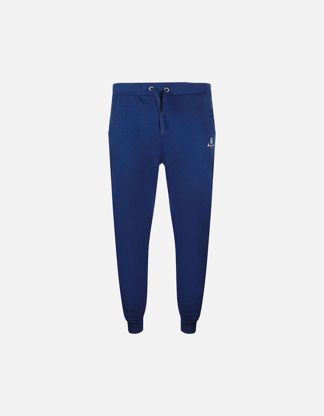 Navy Blue Zip-Up Hoodie And Track Pants Set
