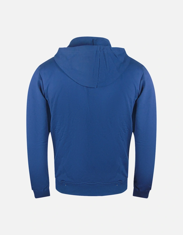 Navy Blue Zip-Up Hoodie And Track Pants Set