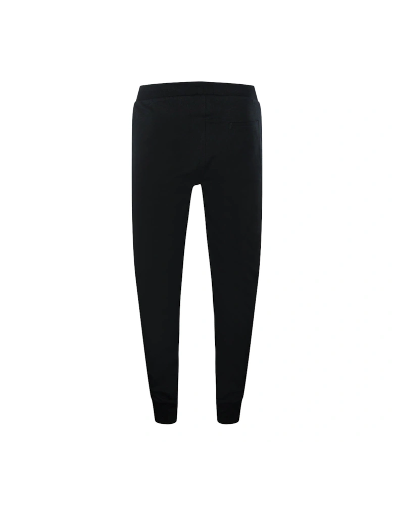 Black Zip-Up Hoodie And Tracksuit Set