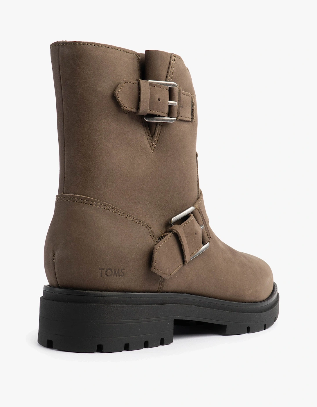 IONIE MOTO Womens Ankle Boots Green