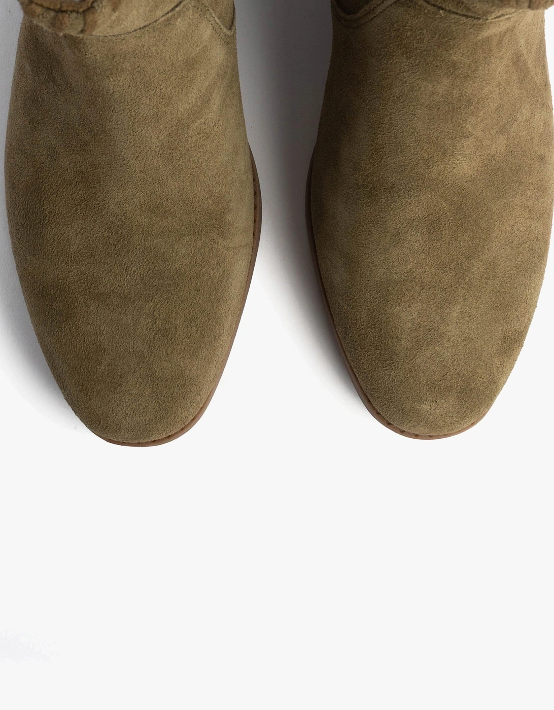DELILAH Womens Ankle Boots Olive