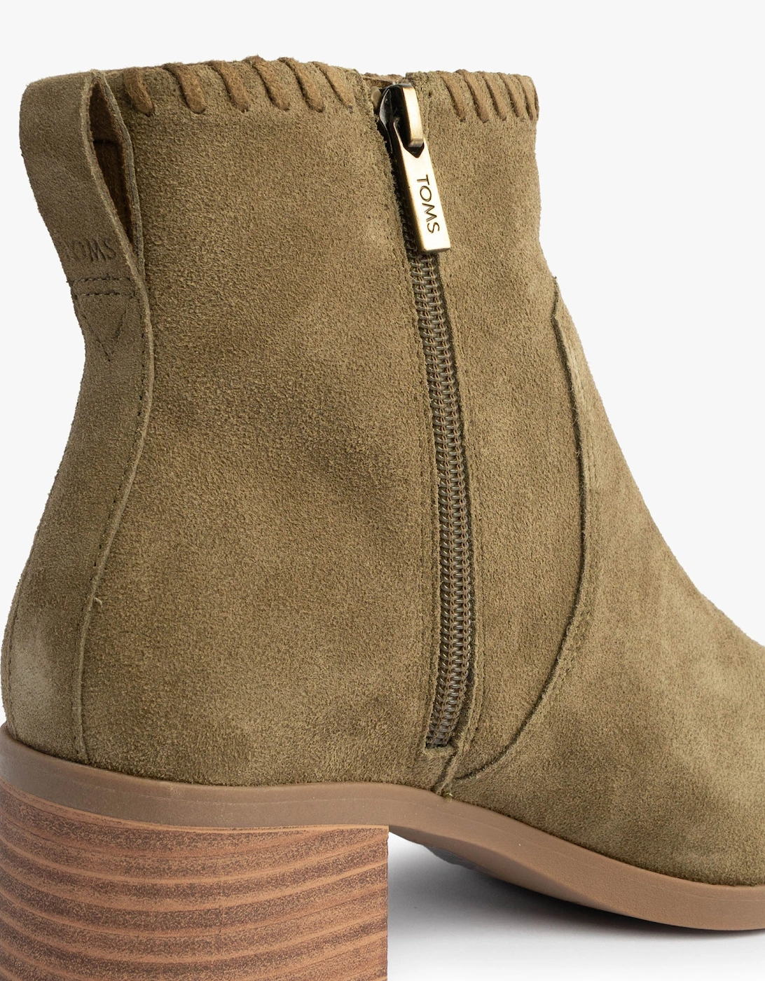 DELILAH Womens Ankle Boots Olive