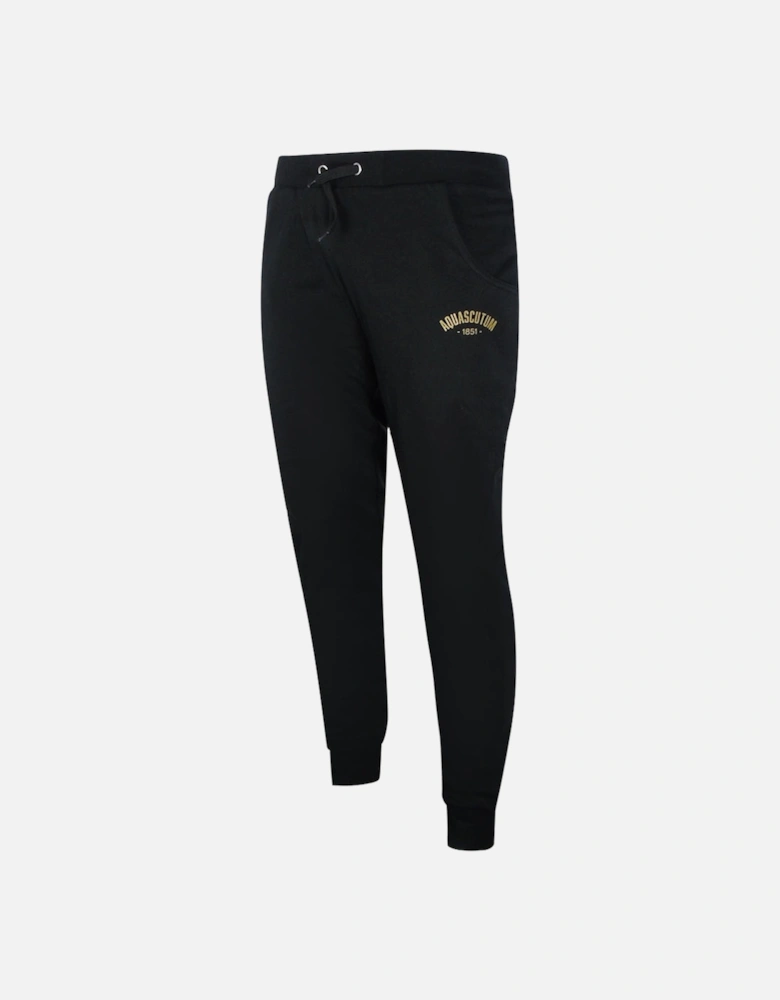 Old School Crewneck Black Track Pants Set