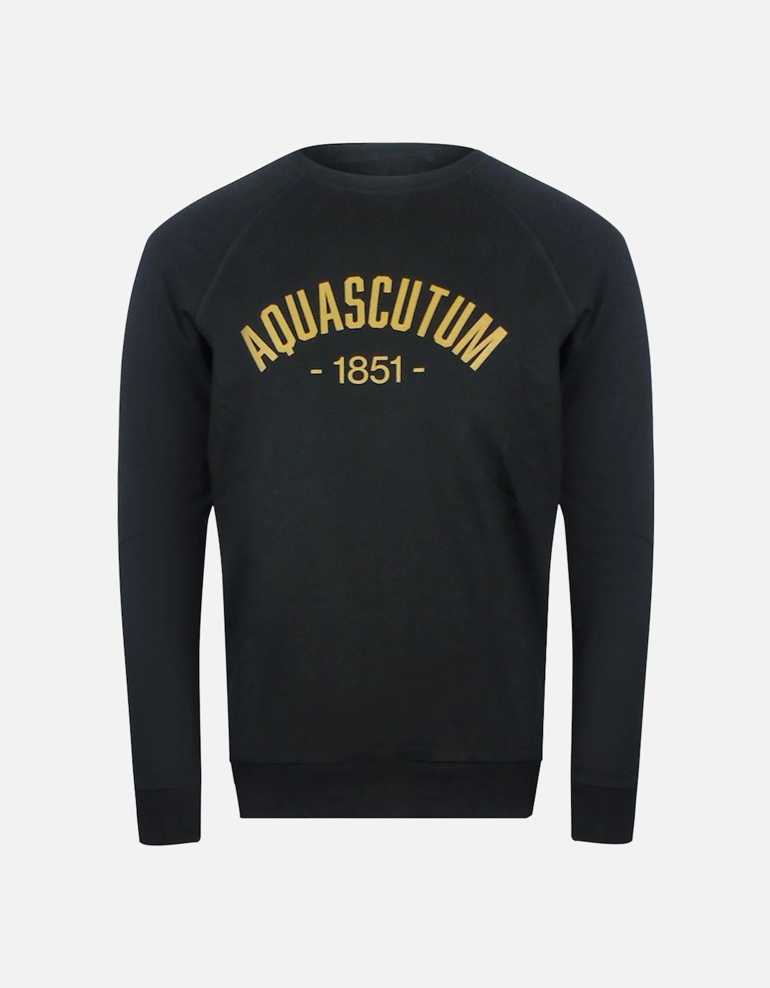 Old School Crewneck Black Track Pants Set