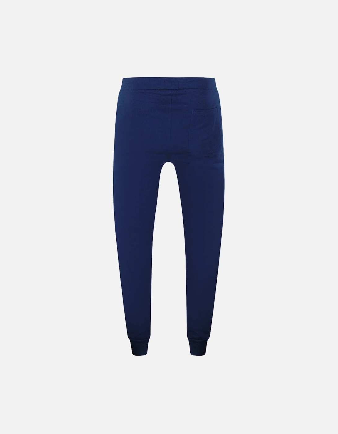 Iconic Crest Navy Blue Crew Neck Tracksuit Set