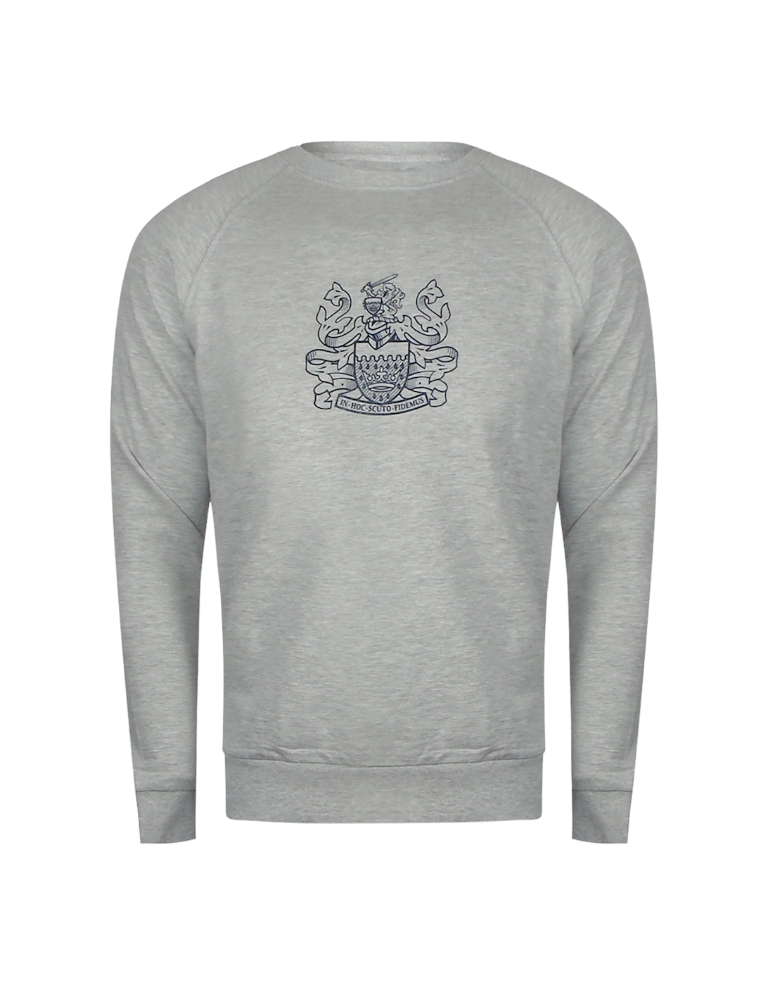 Iconic Crest  Crew Neck Grey Track Set