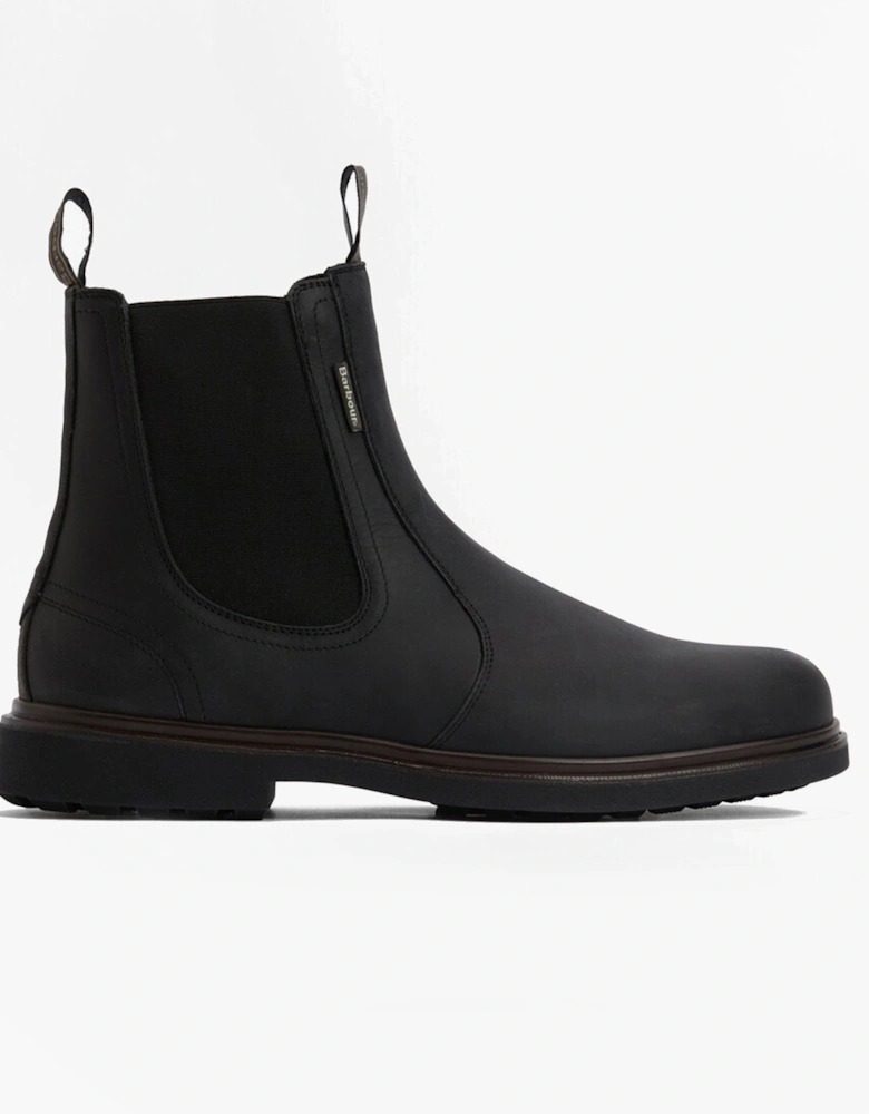 HALE Mens Chelsea Boots Black