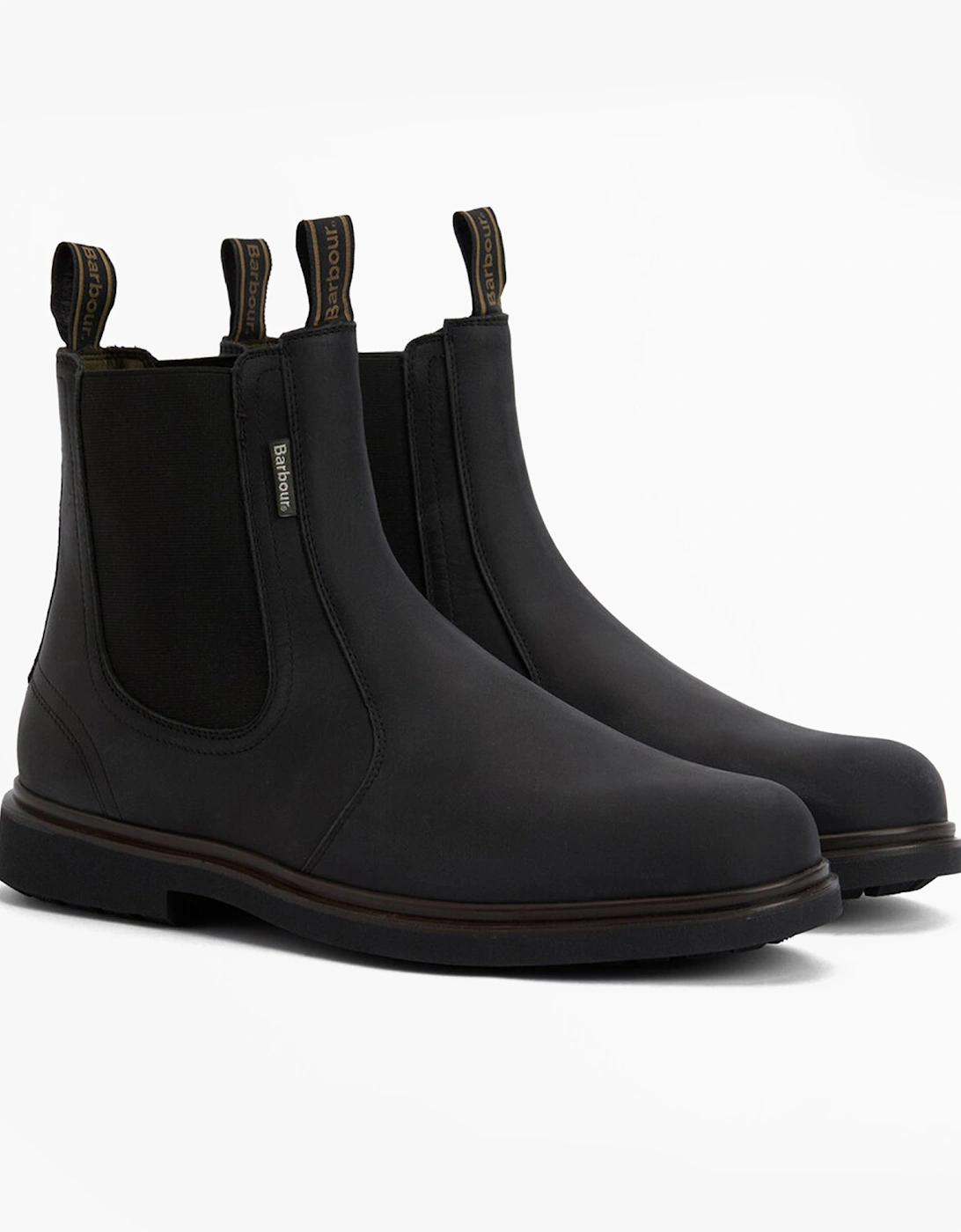 HALE Mens Chelsea Boots Black