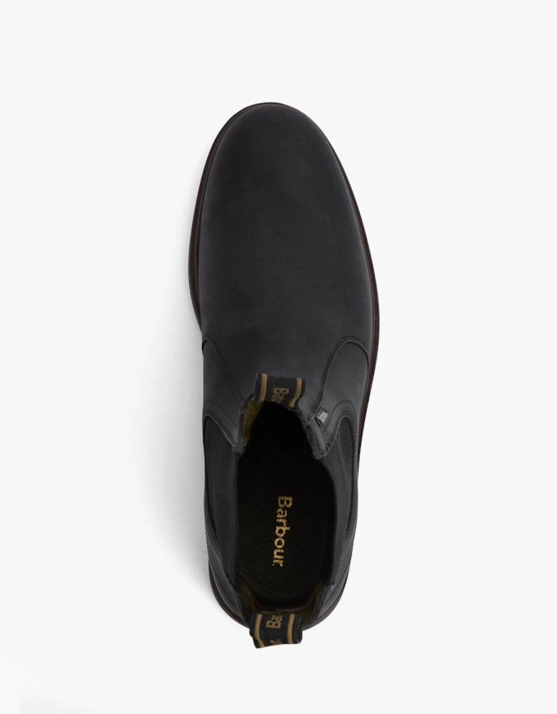 HALE Mens Chelsea Boots Black