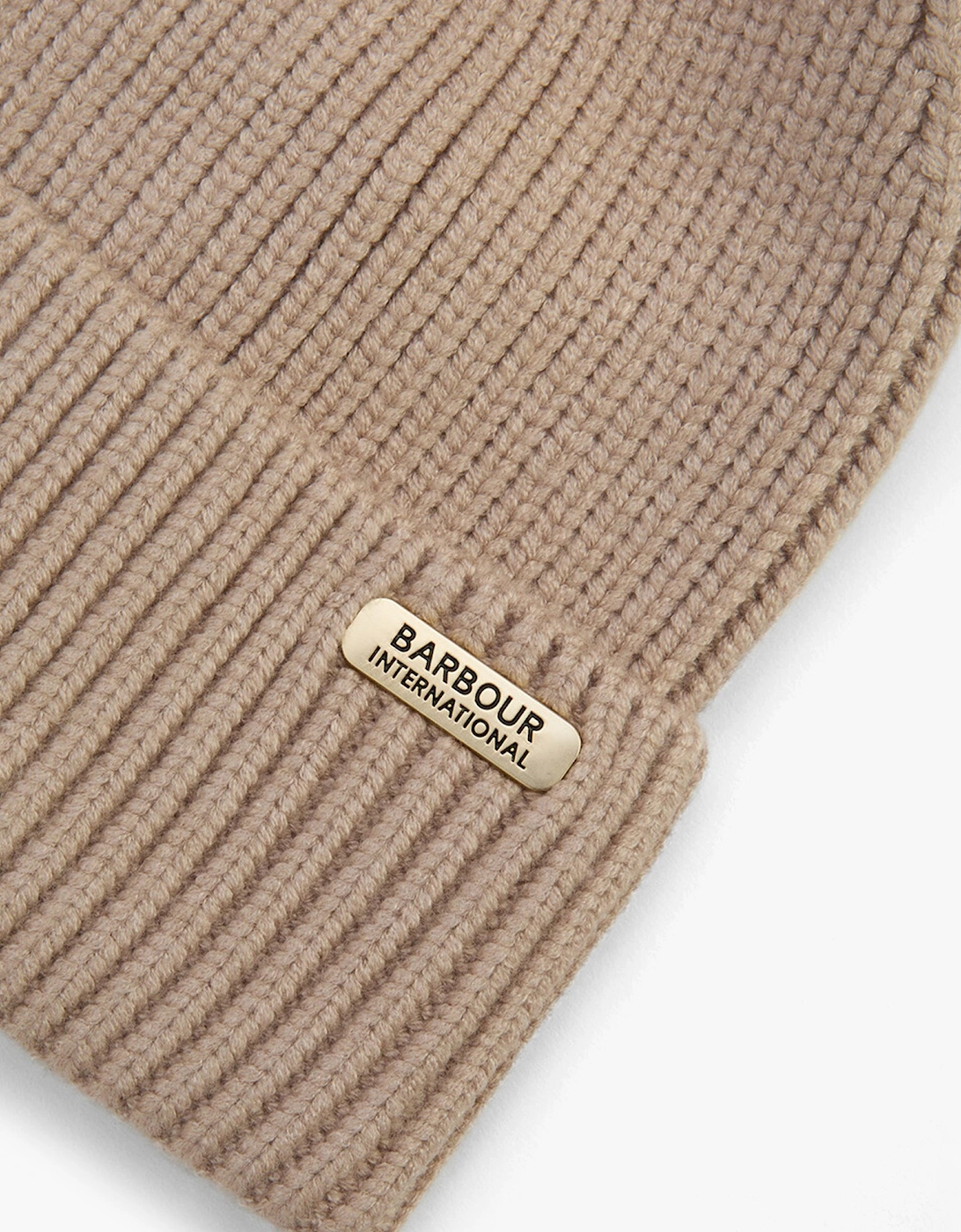 MALLORY POM Womens Beanie Oat