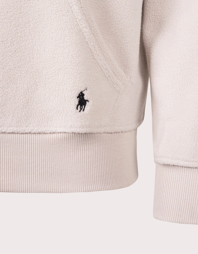 Brushed Fleece Loungewear Hoodie