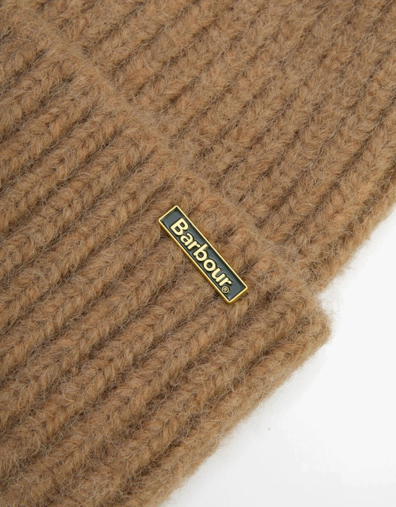 MERYL Womens Beanie Military Brown