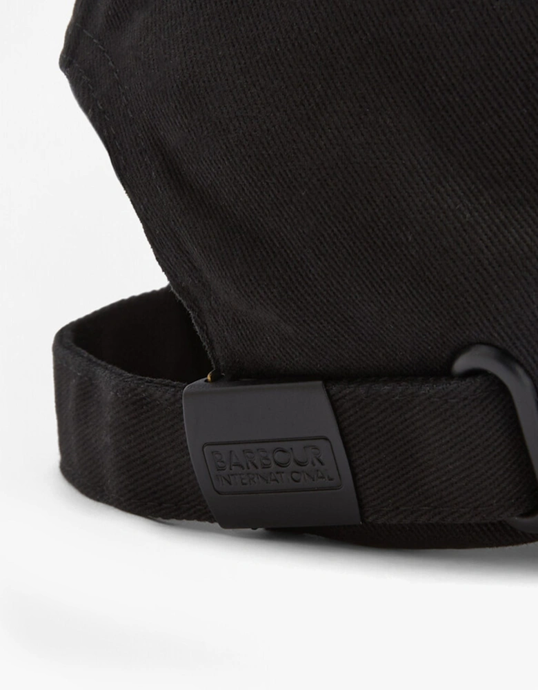 NORTON Drill Cap Mens Snapback Caps Black/Shadow