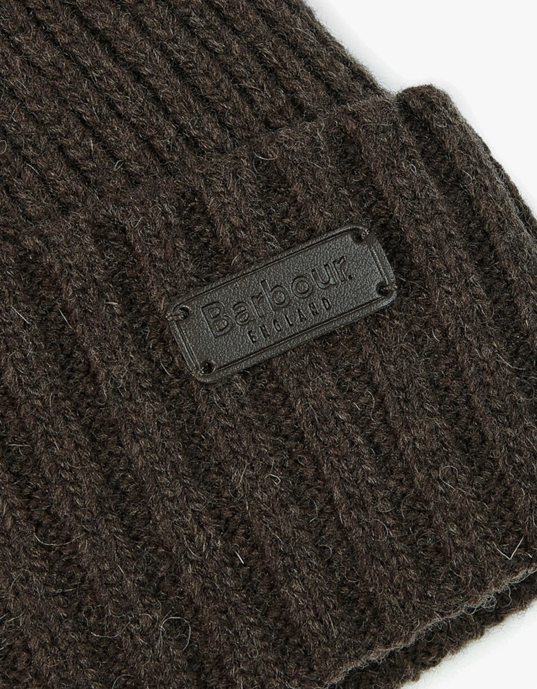 CARLTON Mens Beanie Mid Brown