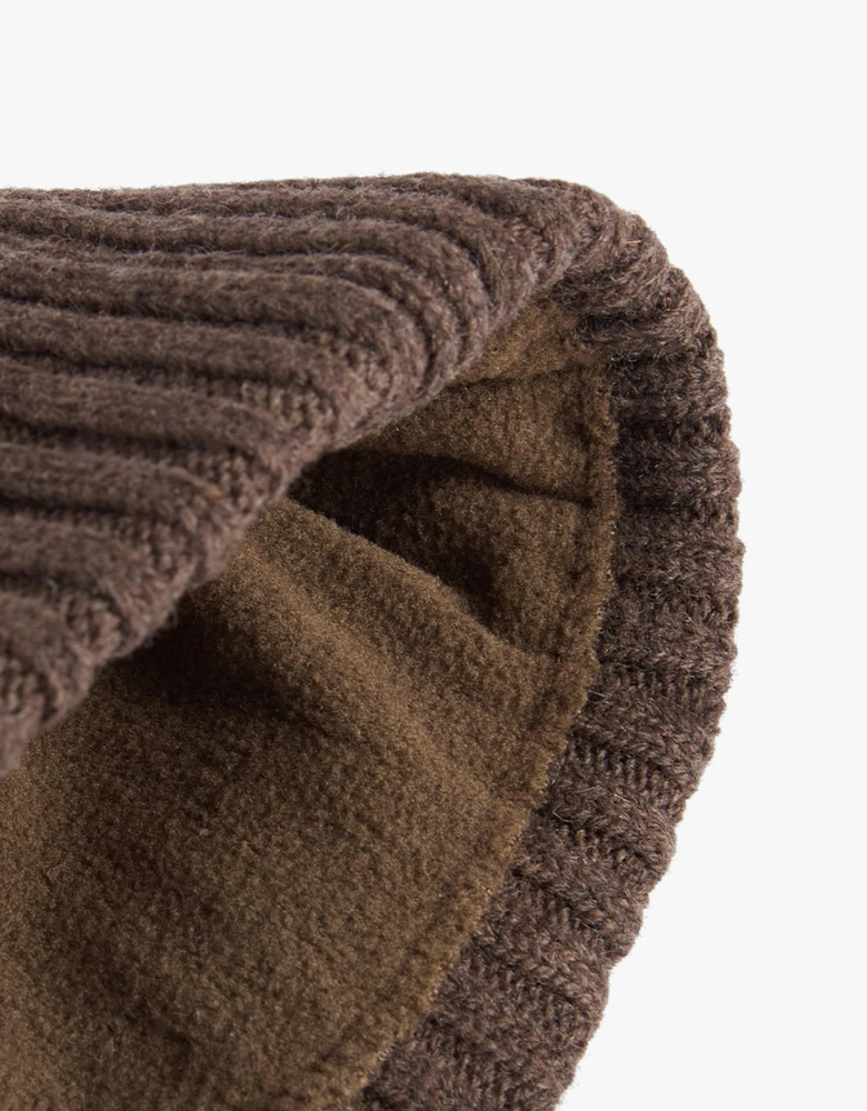 CARLTON Mens Beanie Mid Brown