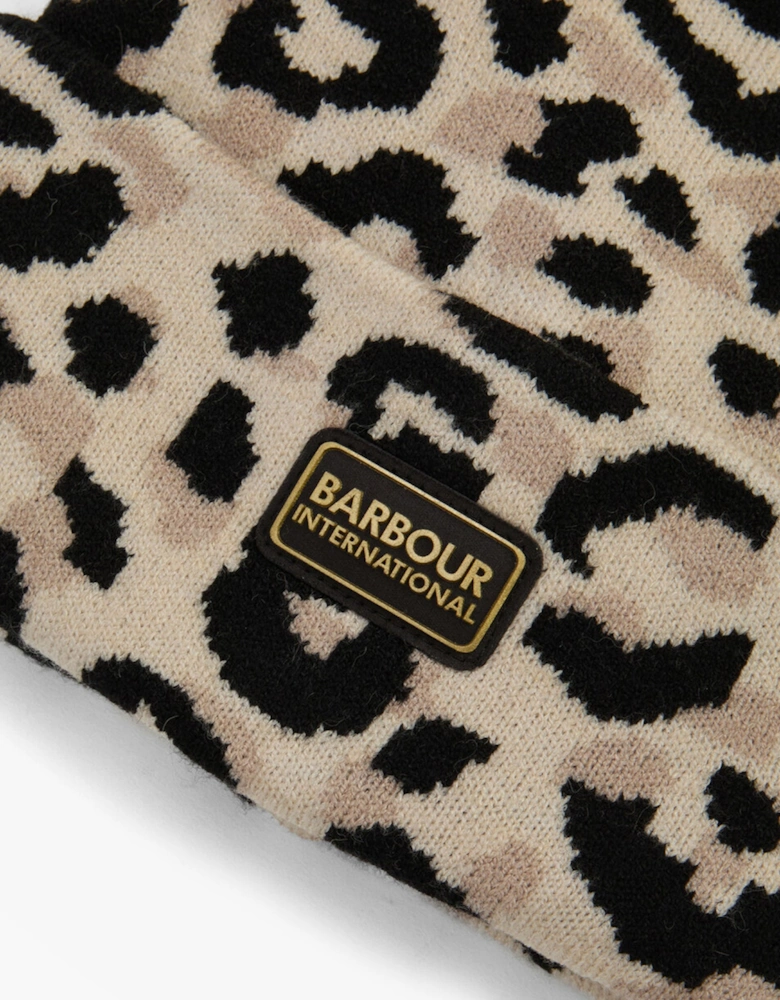 HARLEY LEOPARD Womens Beanie Jasmine Leopard