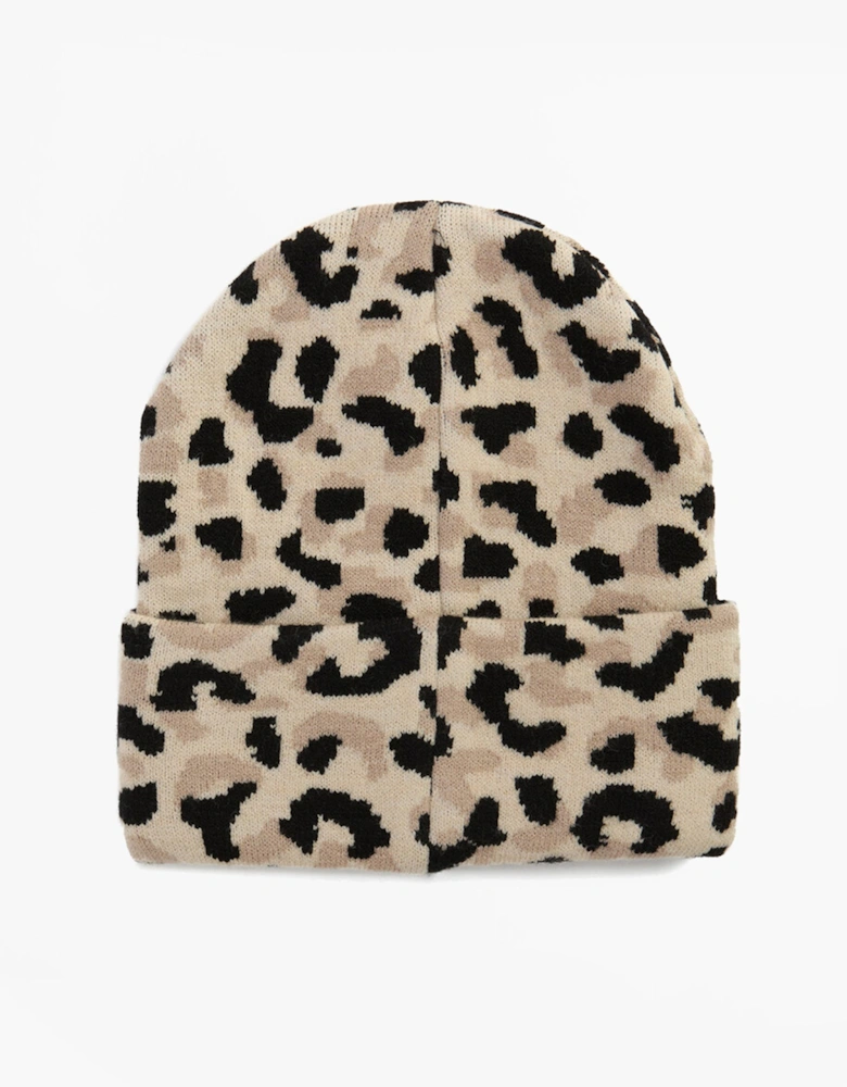 HARLEY LEOPARD Womens Beanie Jasmine Leopard