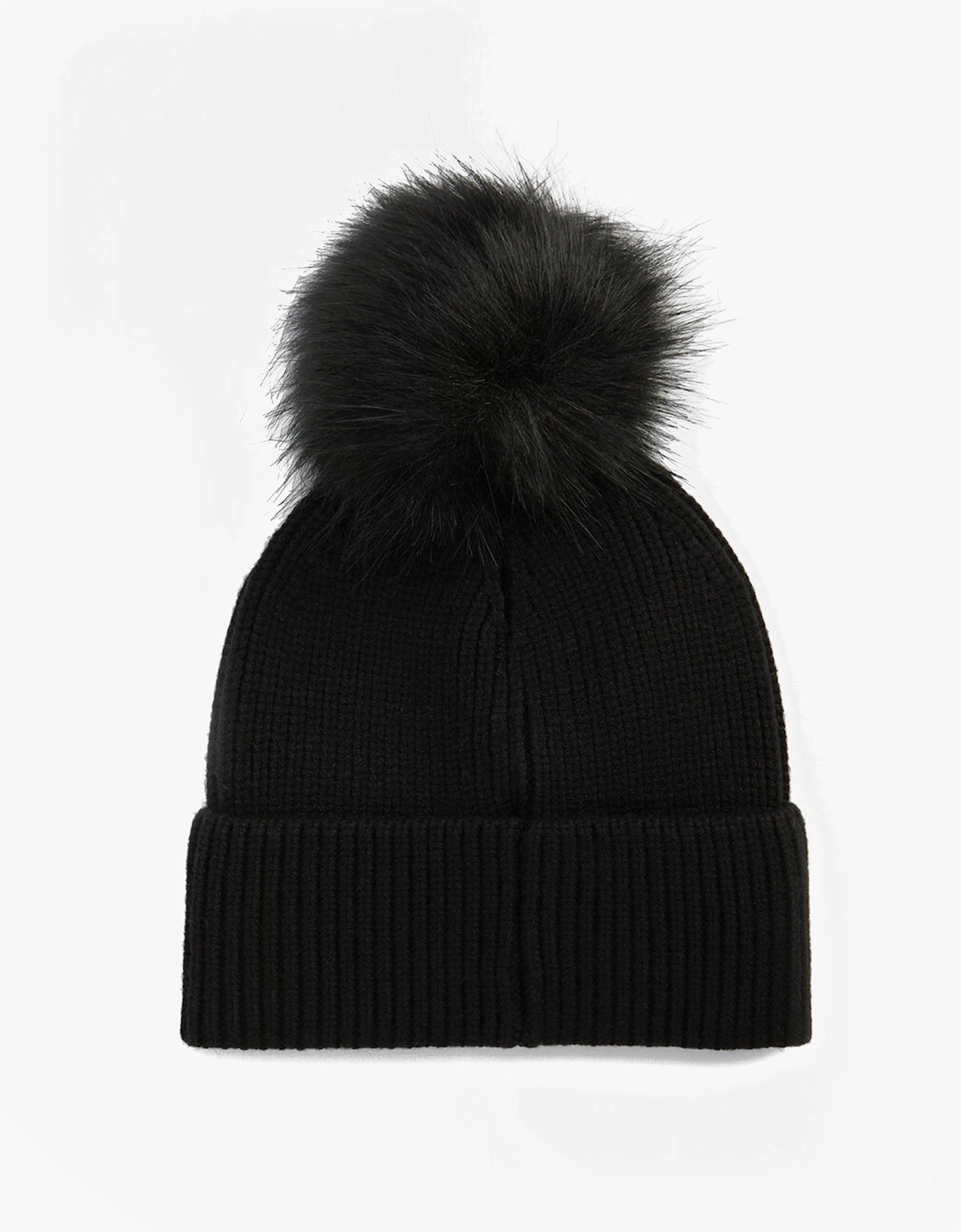MALLORY POM Womens Beanie Black