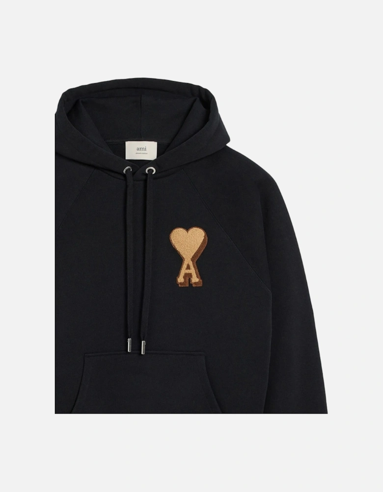 Heavy Loopback Hoodie Black