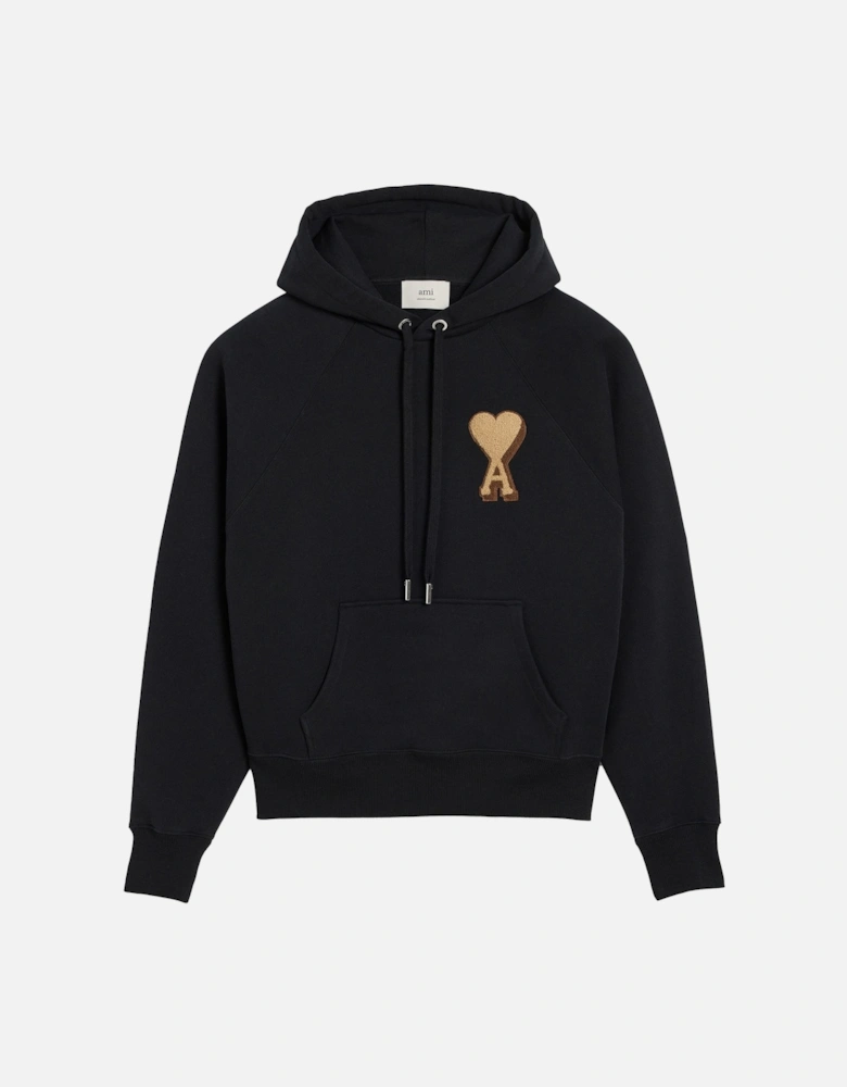 Heavy Loopback Hoodie Black