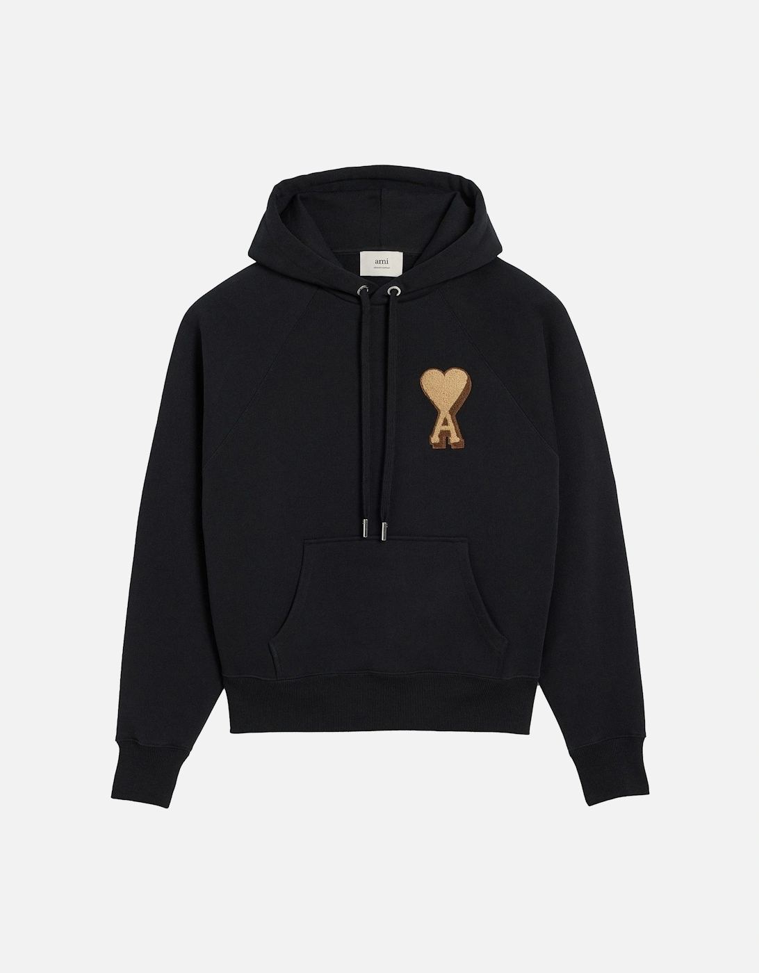 Heavy Loopback Hoodie Black, 3 of 2