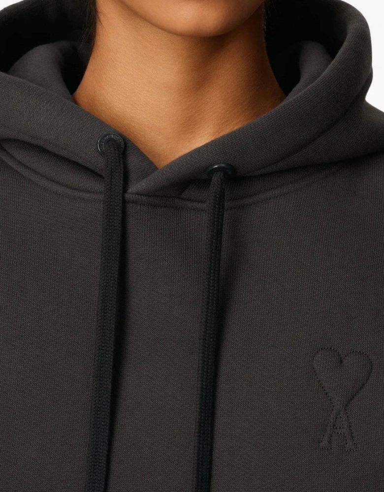 Brushed Fleece Hoodie Grey