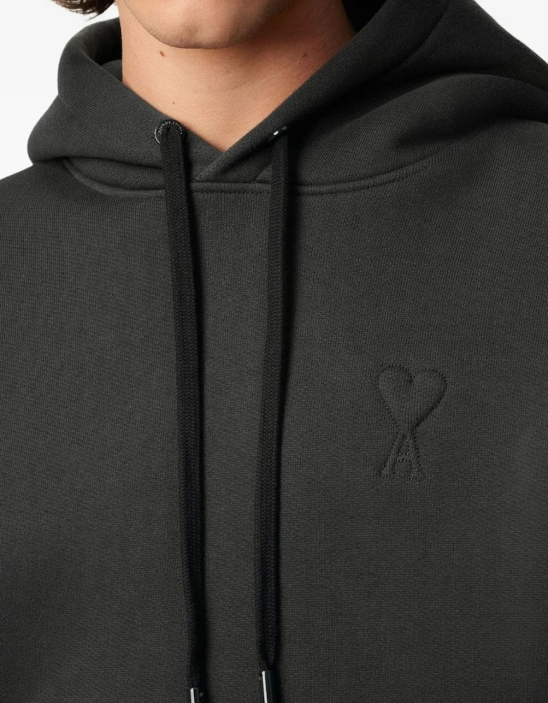 Brushed Fleece Hoodie Grey