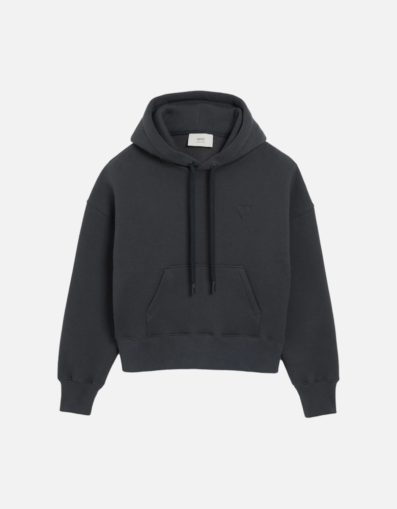 Brushed Fleece Hoodie Grey