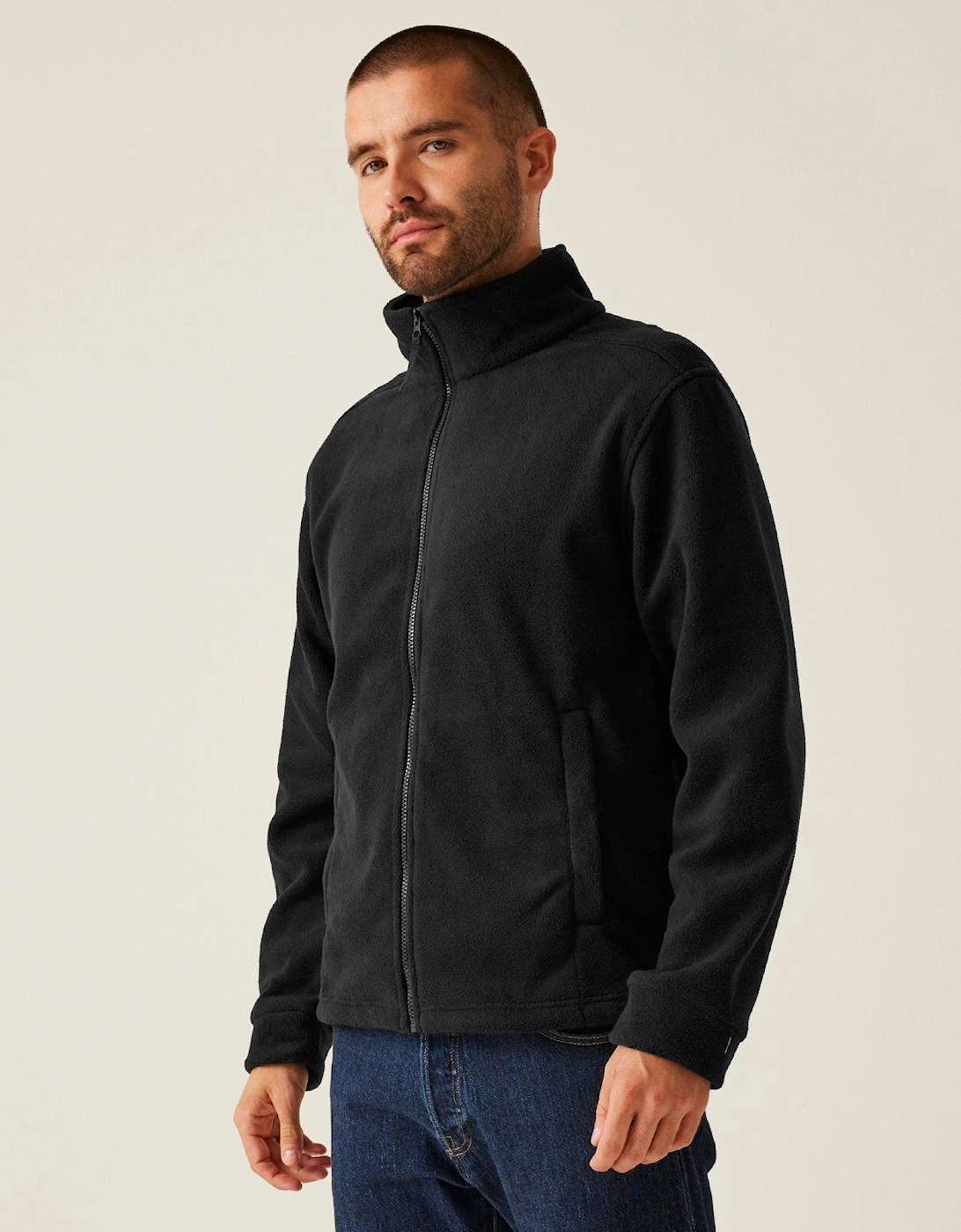 Professional Mens Thor 350 Heavyweight Full Zip Fleece, 2 of 1
