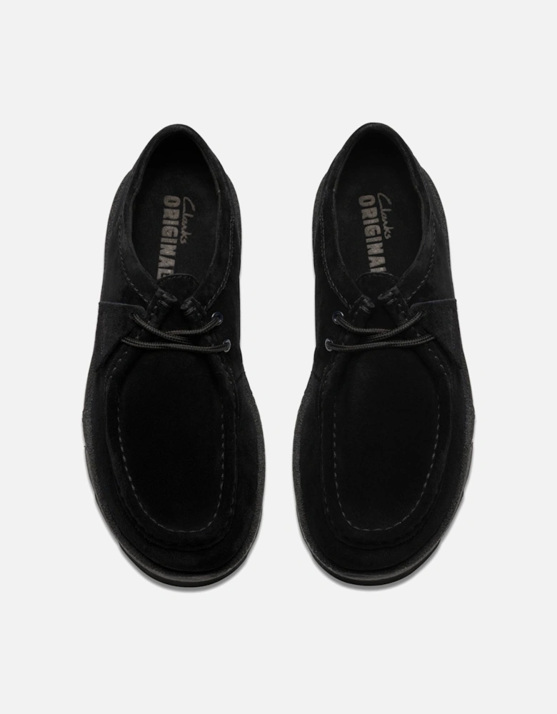 Originals Meare Wallabee Suede Men's Black Lace-Up Shoes