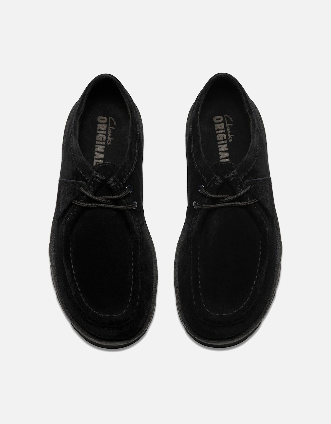 Originals Meare Wallabee Suede Men's Black Lace-Up Shoes