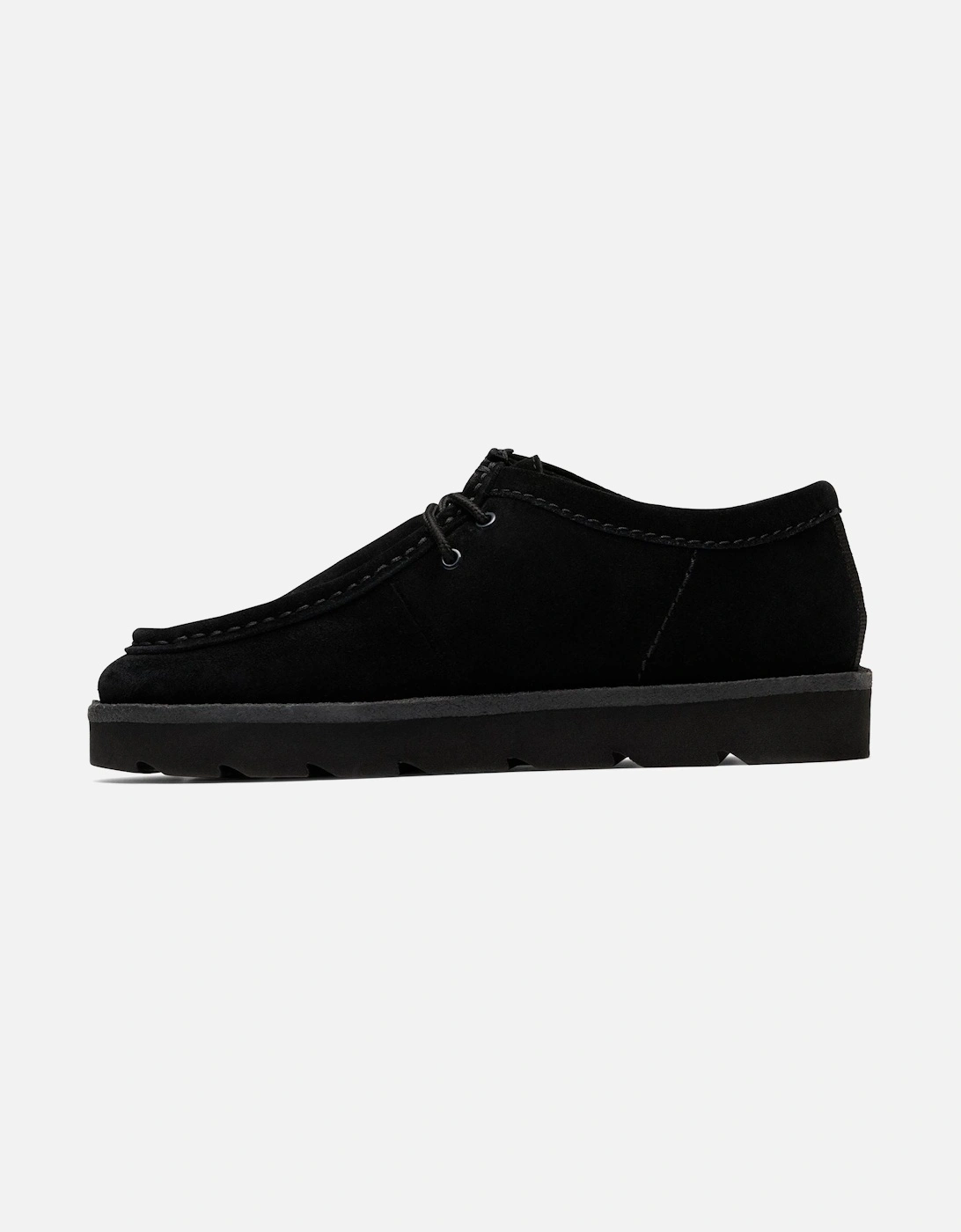 Originals Meare Wallabee Suede Men's Black Lace-Up Shoes
