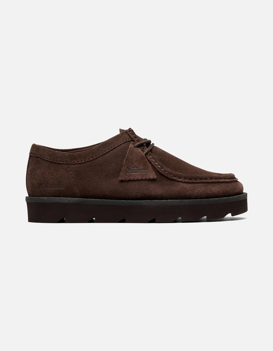 Originals Meare Wallabee Suede Men's Dark Brown Lace-Up Shoes
