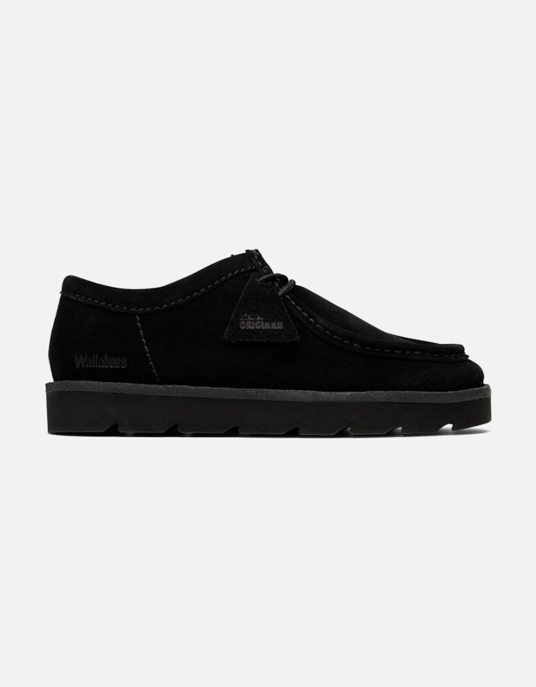 Originals Meare Wallabee Suede Men's Black Lace-Up Shoes