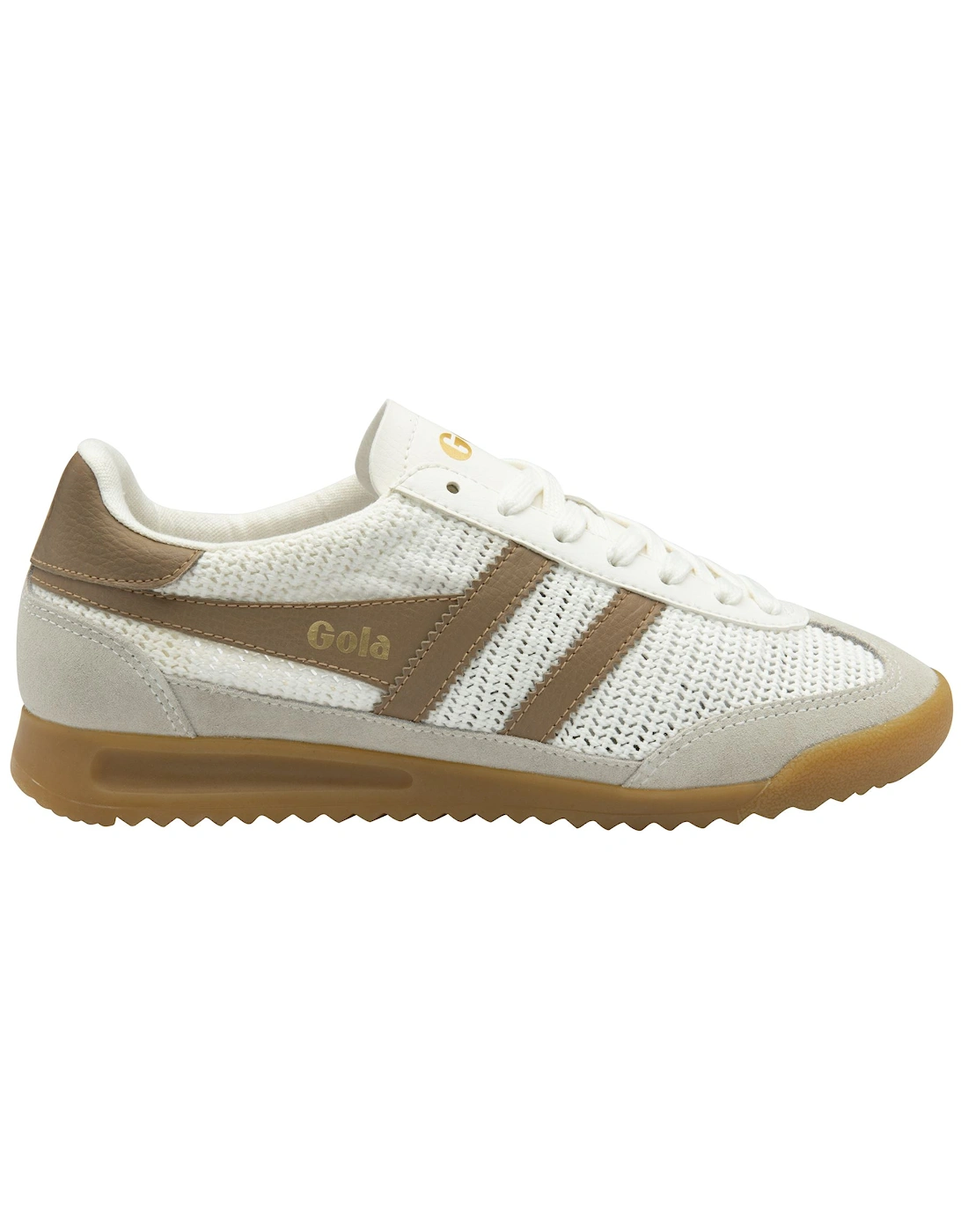 Tornado Zephyr Women's Off White/Light Caramel Trainers, 2 of 1