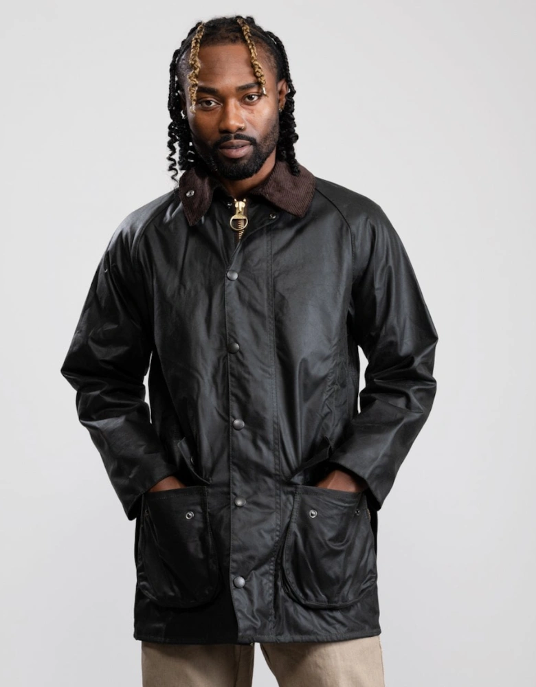 Beaufort Mens Wax Jacket - Sage