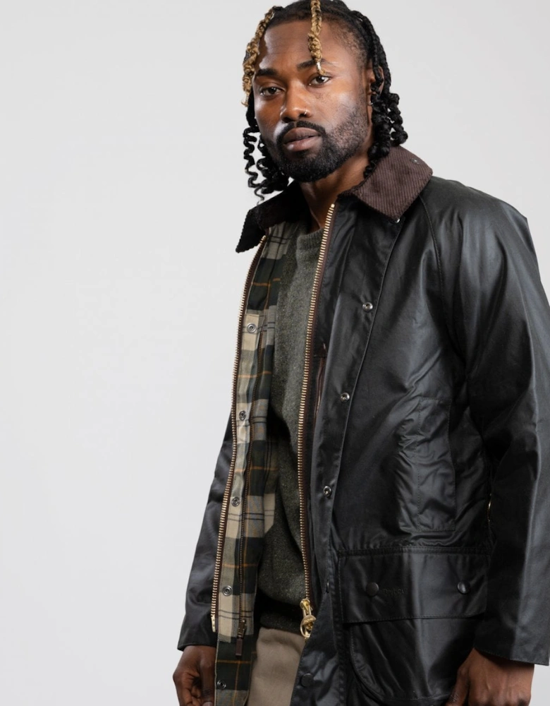 Beaufort Mens Wax Jacket - Sage