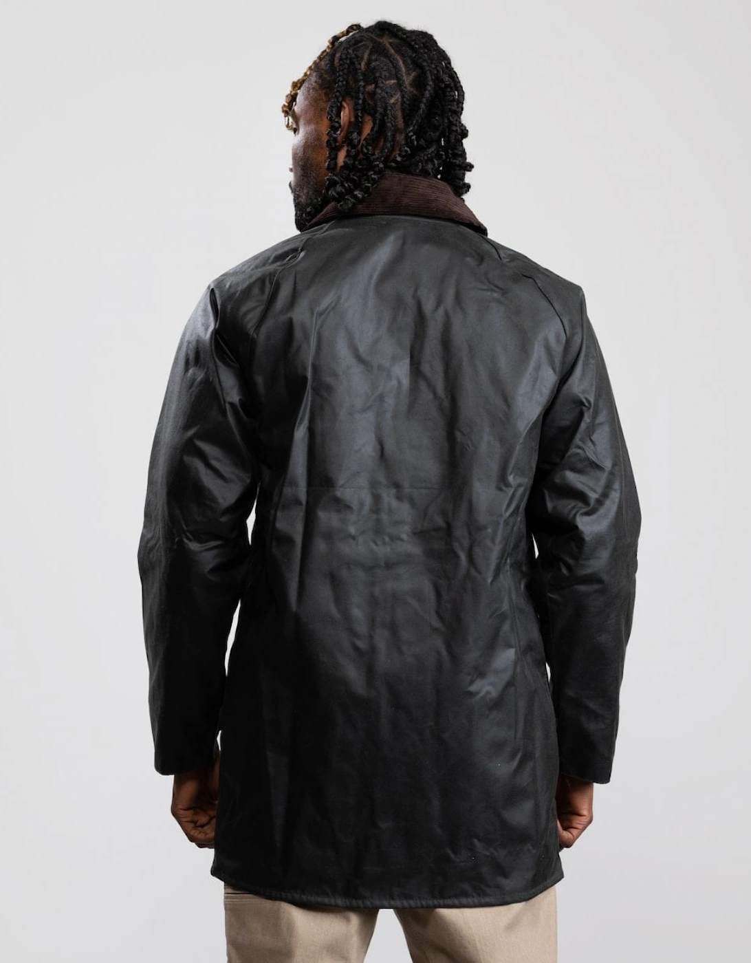 Beaufort Mens Wax Jacket - Sage