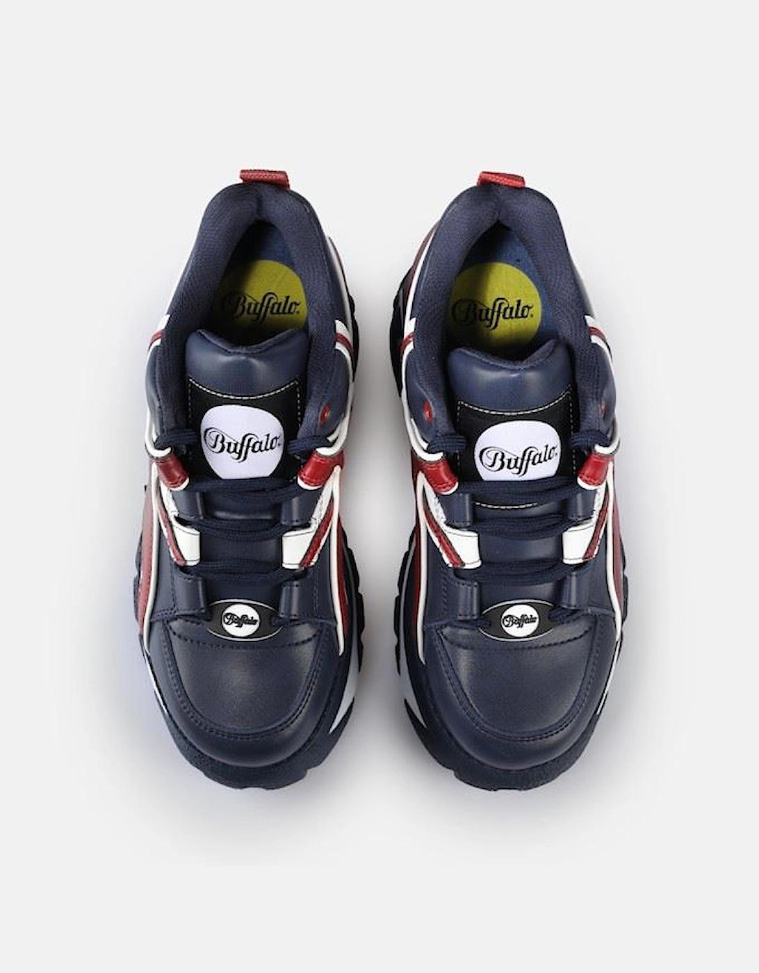 1339-14 Leather Women's Blue/Red Trainers