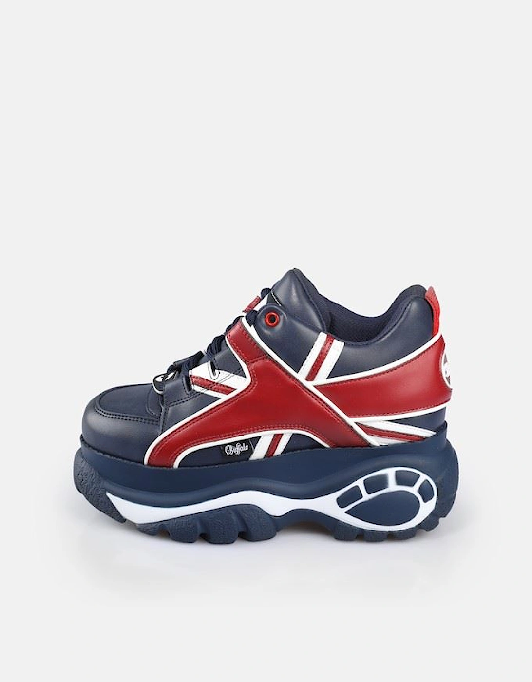 1339-14 Leather Women's Blue/Red Trainers