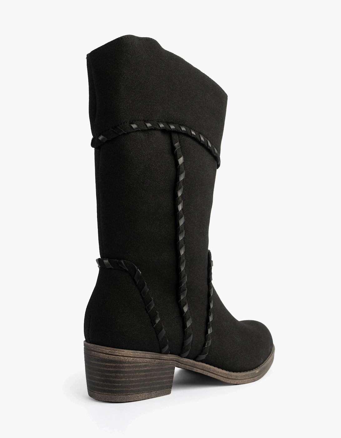 ROWDY Womens Boots Black