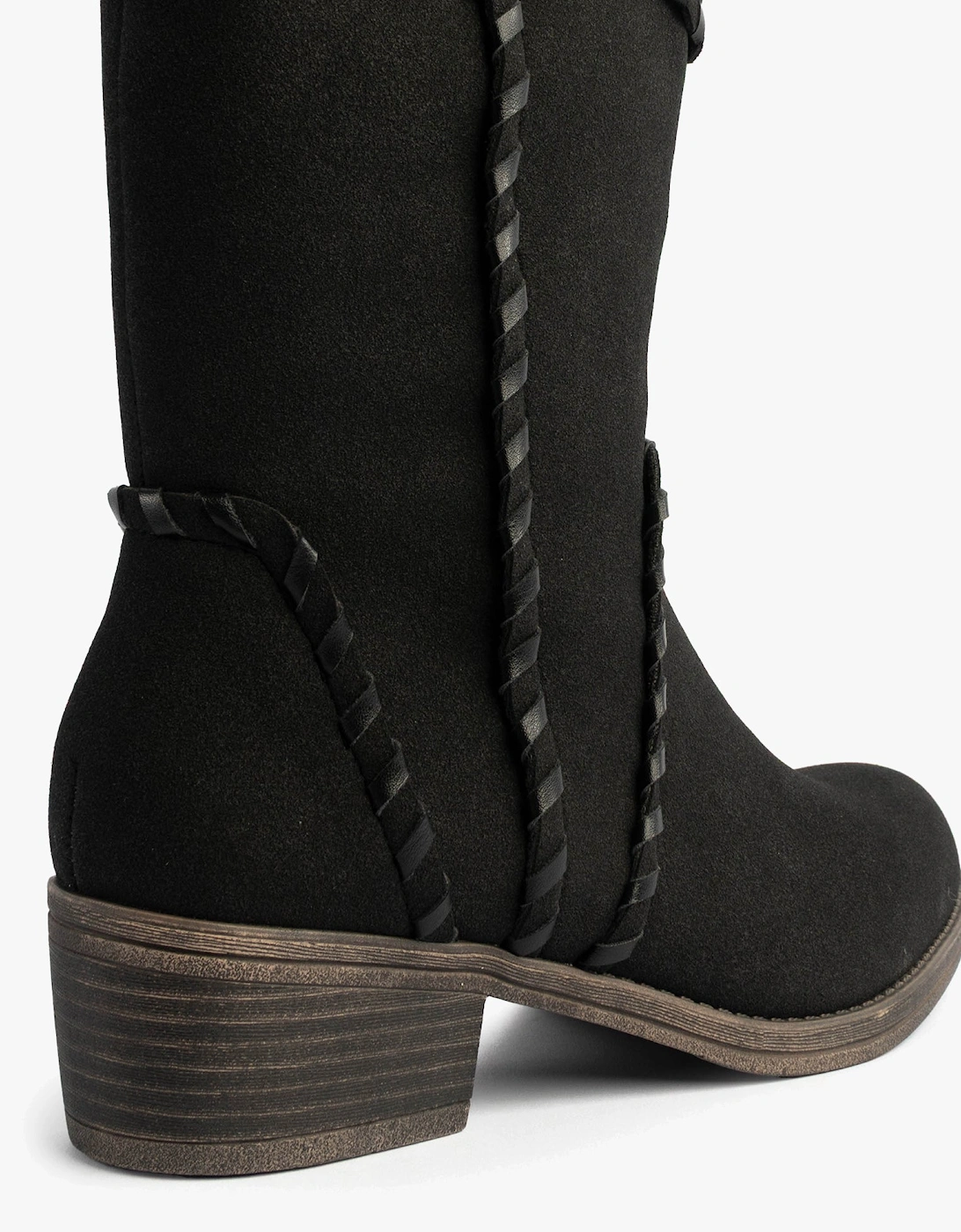 ROWDY Womens Boots Black