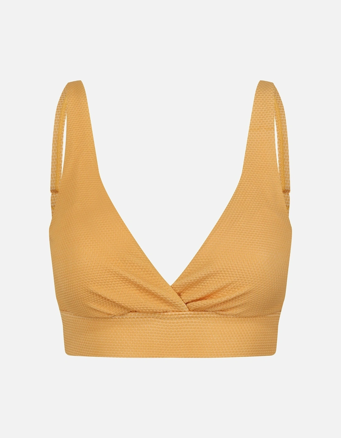 Womens/Ladies Paloma Textured Bikini Top, 6 of 5