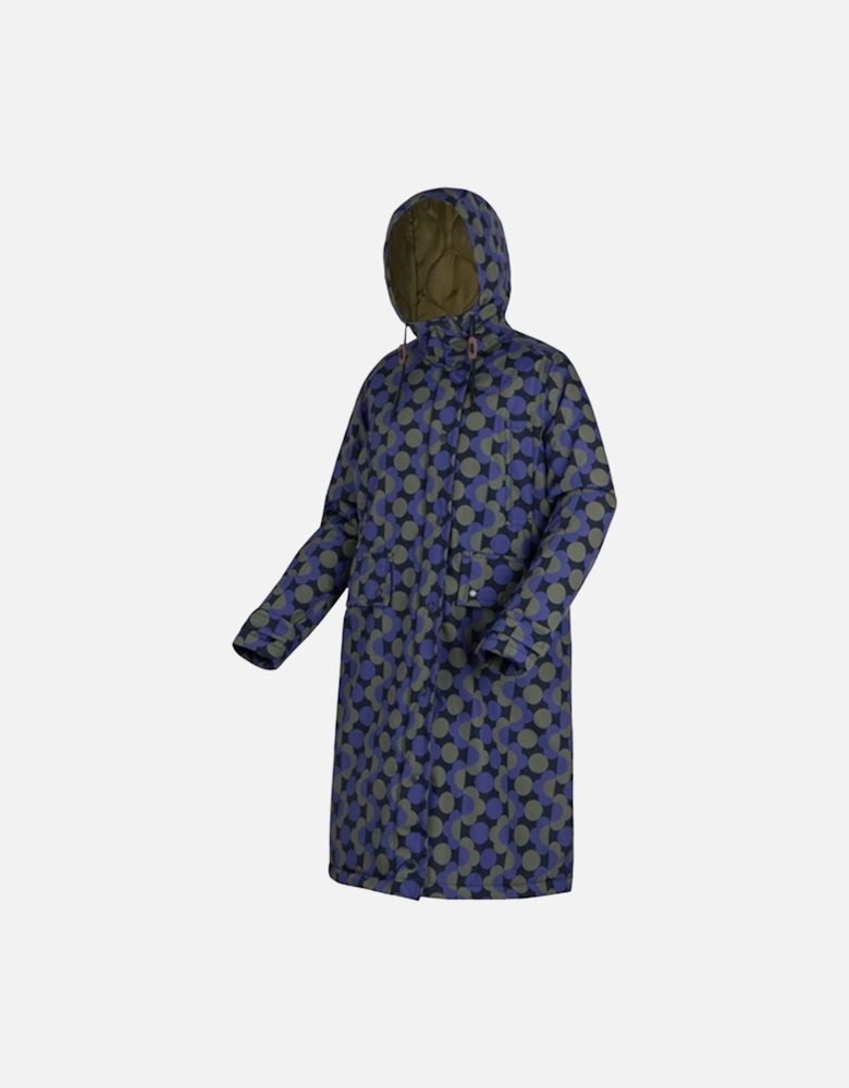 Womens/Ladies Orla Kiely Floral Long Length Waterproof Jacket