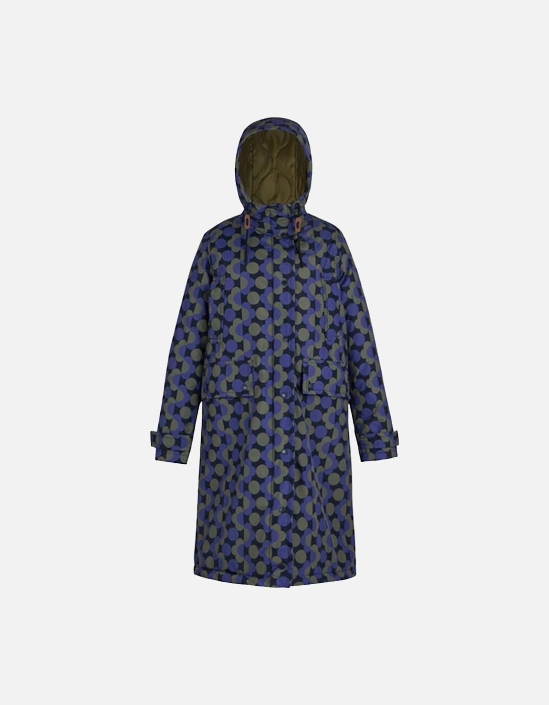 Womens/Ladies Orla Kiely Floral Long Length Waterproof Jacket, 6 of 5