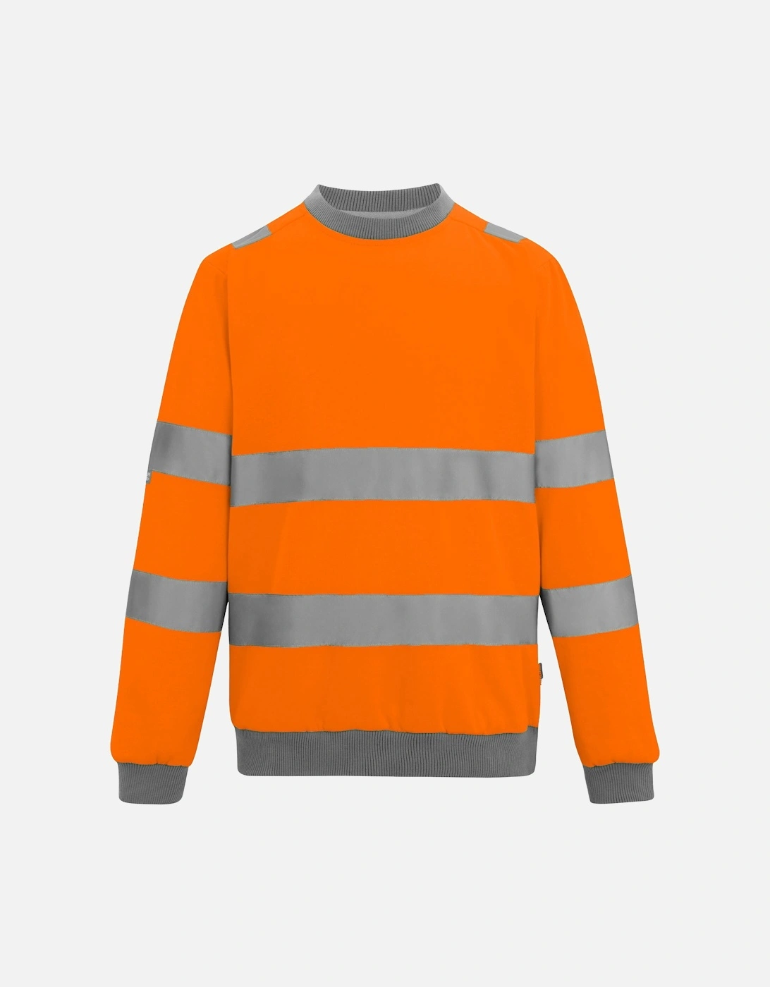Regatta Men's Orange Professional Pro Contract Hi-Vis Crew Neck Sweatshirt - Size: 3XL