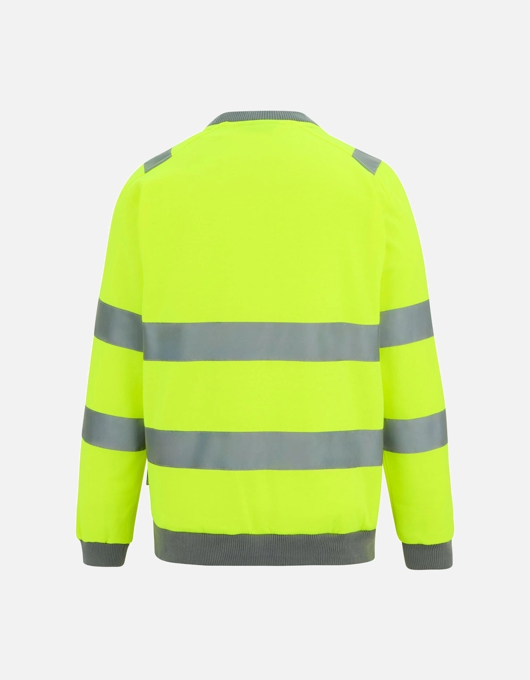 Professional Mens Pro Contract Hi-Vis Crew Neck Sweatshirt