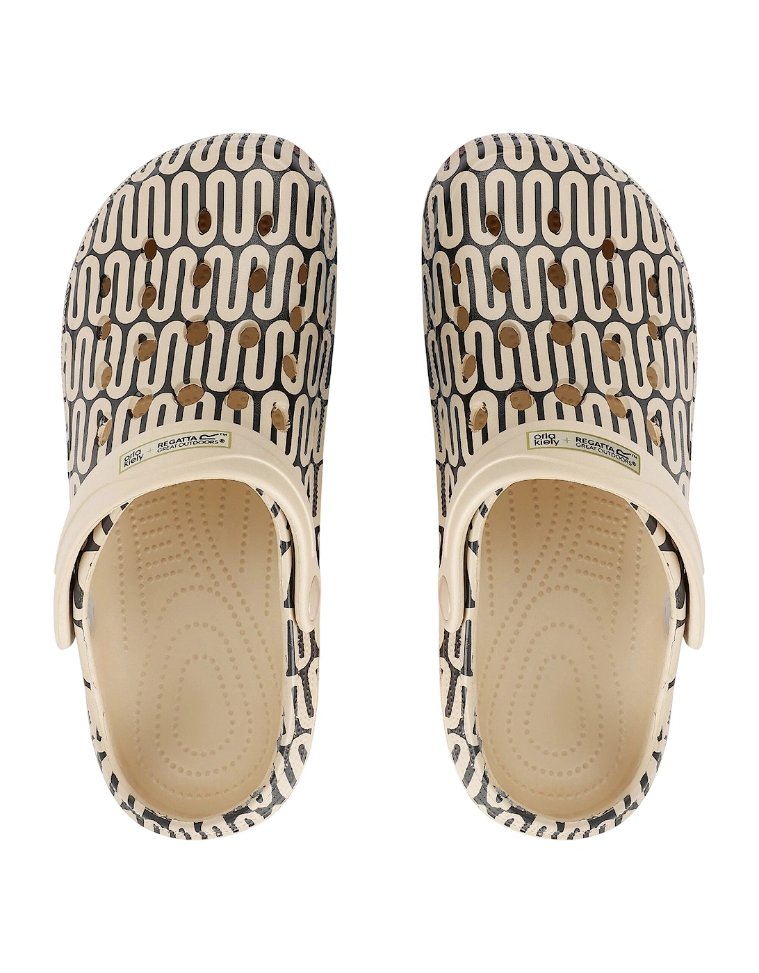 Womens/Ladies Orla Kiely Wiggle Clogs
